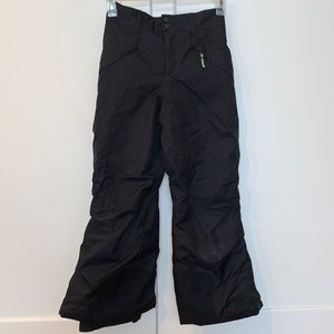 Patagonia Boys Black Snowshot Ski Snowboard Snow Pants